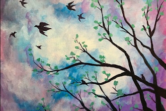 Painting & Brews - Birds in Flight